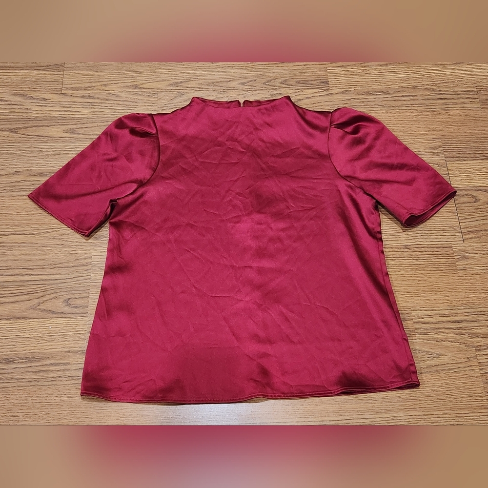 Calvin Klein Women's Red Blouse Size L‎